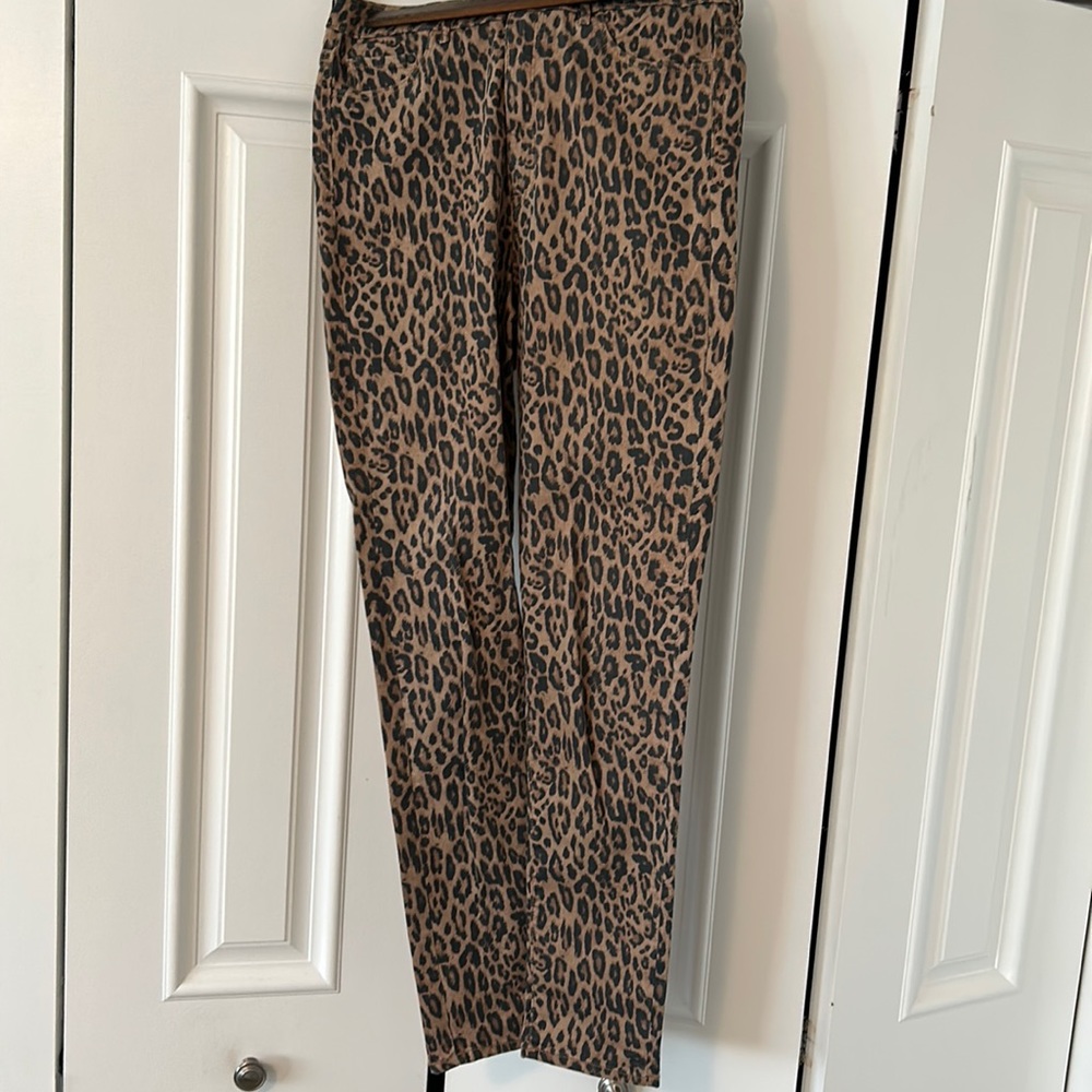 Leopard print “jean”